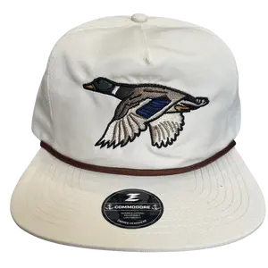 Zapped Headwear Commodore - Cream/Brown