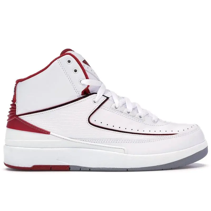 Jordan Men's 2 Retro White Red (2014), from StockX