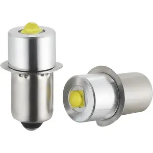 VEVOR LED Flashlight Bulbs, P13.5S 4-12 Volt, 230LM Flashlight Conversion Replacement Kit, Longer Life and Brighter White Maglight LED Bulbs for 3-16 Cell C/D Flashlights, Headlights,Lamp, Torch