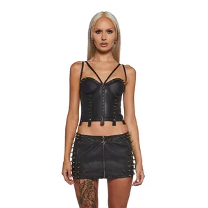 Signal Studded Corset Top