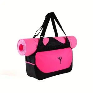 Outdoor Sports Luggage Bag, Rectangular Large-Capacity Yoga Bag, Fitness Bag, Gymnastics Bag, Dance Bag