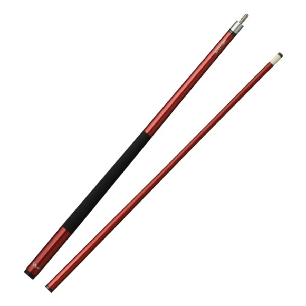 Viper by GLD Products Graphstrike Fiberglass Billiard Cue for Billiards Beginners, Lightweight Anti-Warp Design with Pro Taper, Eliminates Water Absorption, Aluminum Joints
