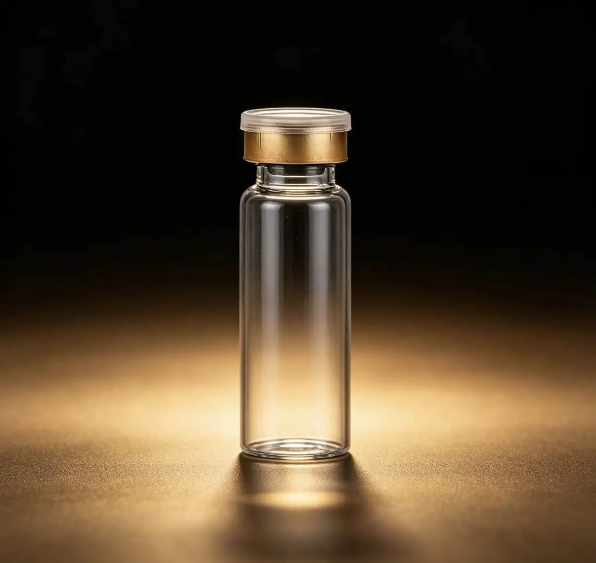 Cosmetic Glass Vial Bottles Lyophilized Powder Injection Vials with Crimp Caps