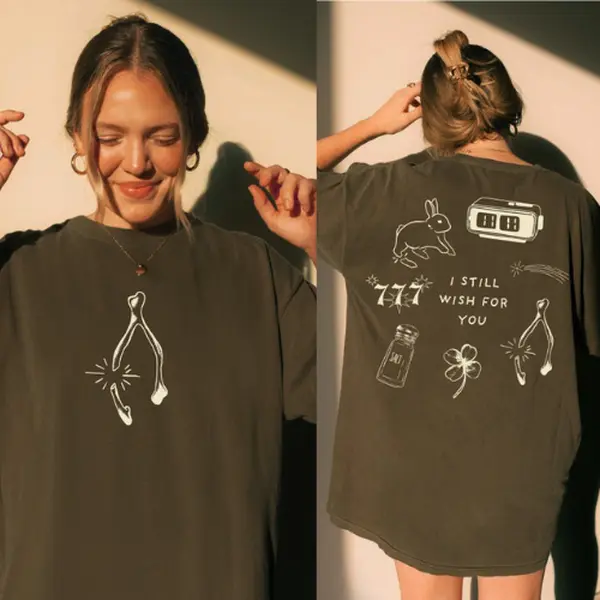Wishbone 2 Side Shirt - Eleven Eleven Graphic Tee - Lucky Charm Collage Shirt
