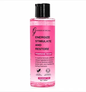 Premium Yoni Feminine Wash – pH Balance Minty Feminine Wash – Natural Ingredients Feminine Care Daily Wash Great for Odor, Discharge, Dryness, BV – 8oz Bottle