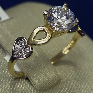 10k Anillo de compromiso