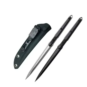 remium Multi-Functional Pocket Knife with Steel Blade & PP Handle, Portable Tea Needle Knife with Sheath for Camping Kitchen BBQ, Gift for Men
