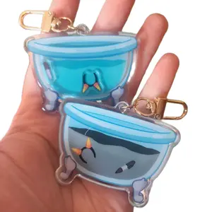 Sharpie Bath Homestuck Shaker Keychain
