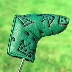 Cheese Crown Design Golf Putter Cover, Stylish Golf Club Protector, Unisex Accessory for Outdoor Enthusiasts, Essential Golf Gear