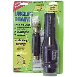 G T Water Products Drain King Value Pack VIP1