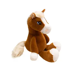 Simulated Horse Plush Toy, Hanging Leg Horse Doll, Zodiac Pony, Grabber Doll, Horse Year New Year Mascot