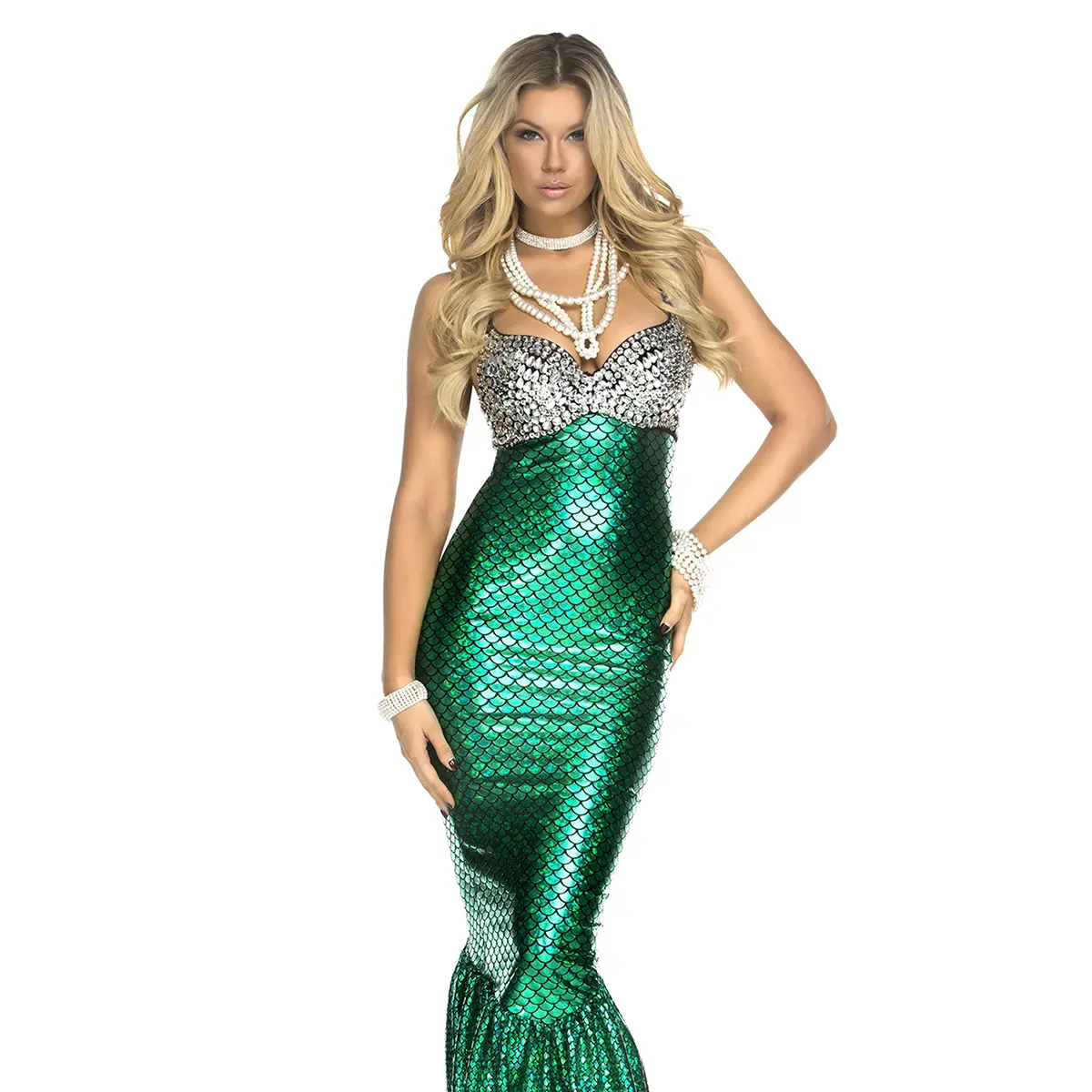 Forplay Women's Halloween Under The Sea 2-Piece Women's Sexy Mermaid Costume