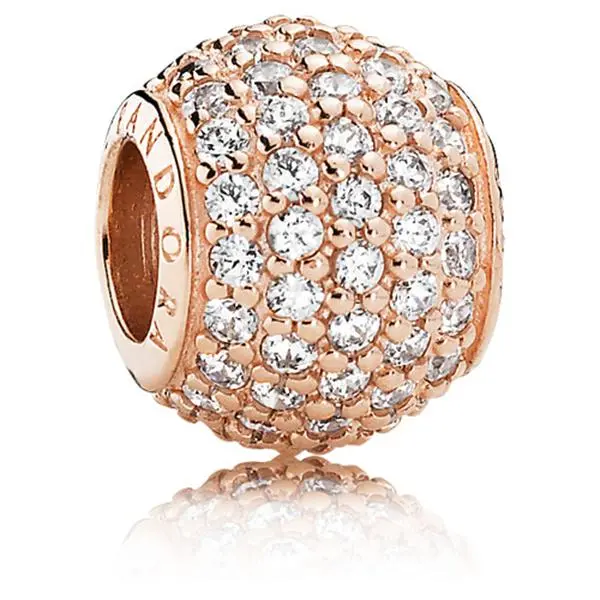 Pandora Rose Pave Ball Charm - 781051CZ
