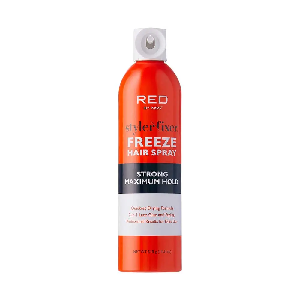 RED by KISS Styler Fixer Freeze Hair Spray RED by KISS Styler Fixer Freeze Hair Spray