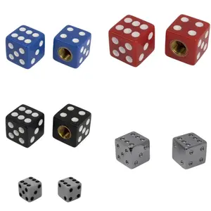 Inner Tube bicycle Valve Caps Dice Inner Tube bicycle Valve Caps Dice