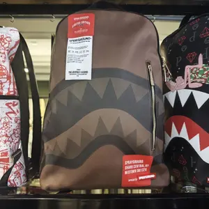 SG shark backpack backpack trendy men's and women's fashion new large-capacity student tide brand schoolbag leisure travel