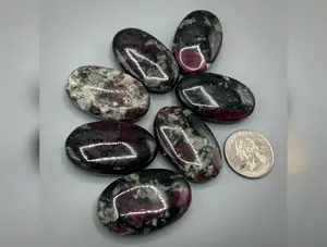 Eudialyte Palm Stones | Wholesale