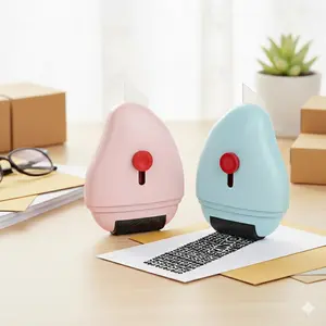 Reusable Privacy Protection Roller Stamp with Anti-Snooping Ink, Metal Roller for Secure Document & Mail Disposal, Prevents Identity Theft, Ideal for Home & Office Use.