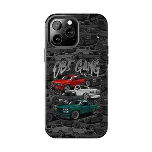 OBS Gang Truck Tough Phone Case Compatible with iPhone 17 16 15Pro, 14, 13, 12, 11, 8, XR Mini, Pro Max, Plus & SAMSUNG GALAXY 21 S22 S23 S24 25 ULTRA PLUS Accessories Protection unisex