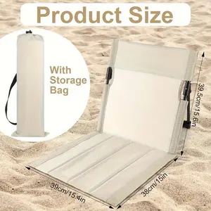 Karenhi 2pcs Folding Seat, Suitable for Pool Chairs, Portable Flip Chair, Suitable for Pool Side, Beach, Camping, Picnic, Tailgate, Pool Accessories, Pool Seat, Suitable for Pool Edge