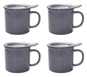 Temp-tations Woodland Set of (4) 24-oz Mega Mugs with Lid-Its