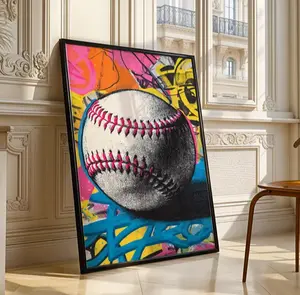 Pop Art Sports Wall Art canvas Street Art Sports Decor