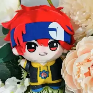 10CM SK8 the Infinity Ranga Hasegawa Reki Kyan Attributes Cartoon Print Doll Plush Mini Starfish Body Pendant Toy Figures Gifts