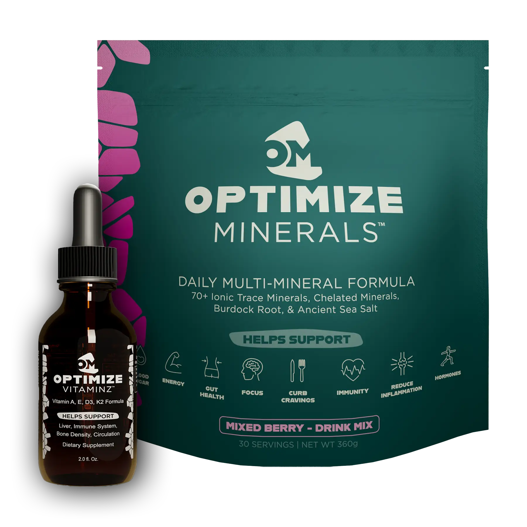 OPTIMIZE MINERALS AND VITAMINZ BUNDLE™️