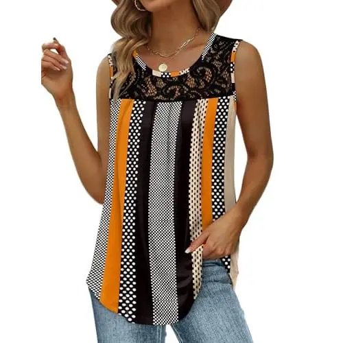 Stripe and Polka Dot