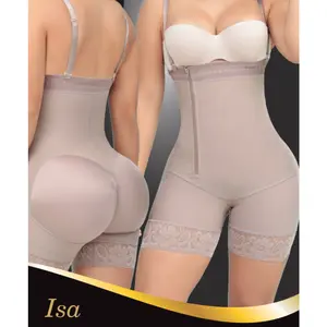 Isa : Strapless Side Zipper Side Booty-Lift Colombian Shaper