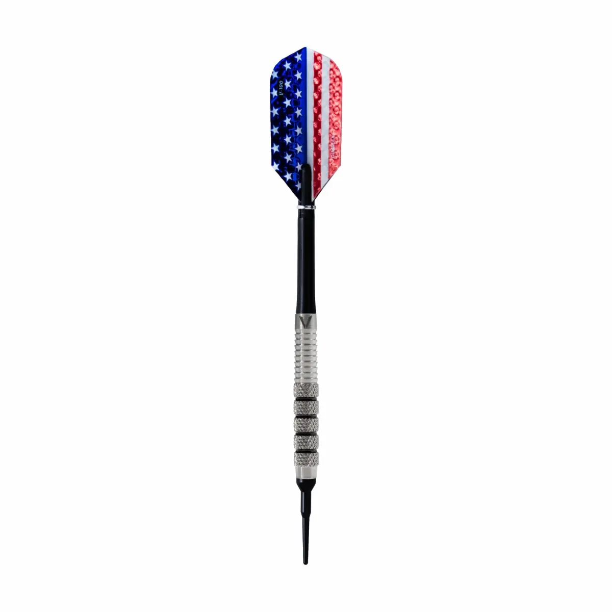 Viper Patriot 20g Soft Darts Set - Limited Edition 80% Tungsten Barrels with Engraved Production Number, Patriotic USA Flights, Viperlock Shafts & Storage Case for US National Pride, 20 G, Us Pride / Nation Pride