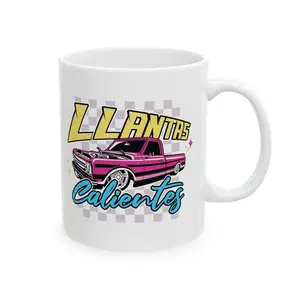 Llantas Calientes Ceramic Mug - Perfect for Home, Office, Gifting, Weddings, and Celebrations
