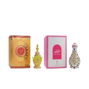 Zakat Parfums | Ameerat & Abeer Al-Sharq Bundle | Pure Concentrated Oils | 20 ML - 0.67 oz Per Bottle | Tuberose - Vanilla - Woody - Fruity Notes