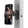Magnetic Mobile Phone Holder & Mount - 360° Rotatable Plastic Accessory with Metal-Surface Grip Base, Hands-Free Flexible Cellphone Holder, Gym-Video Ready Portable Mount for Home & Gym Use