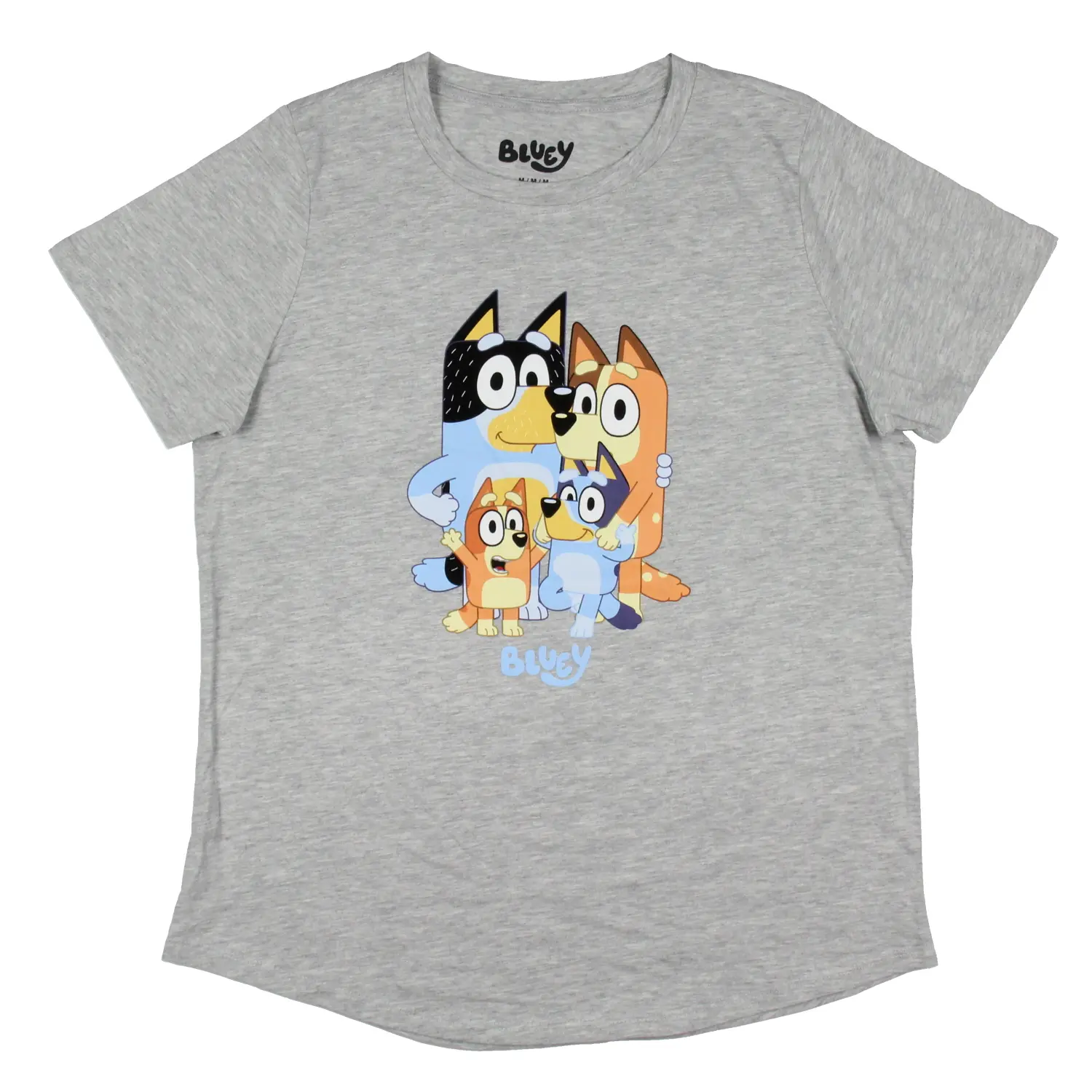 Bluey Women's Family Photo Design Crewneck T-Shirt