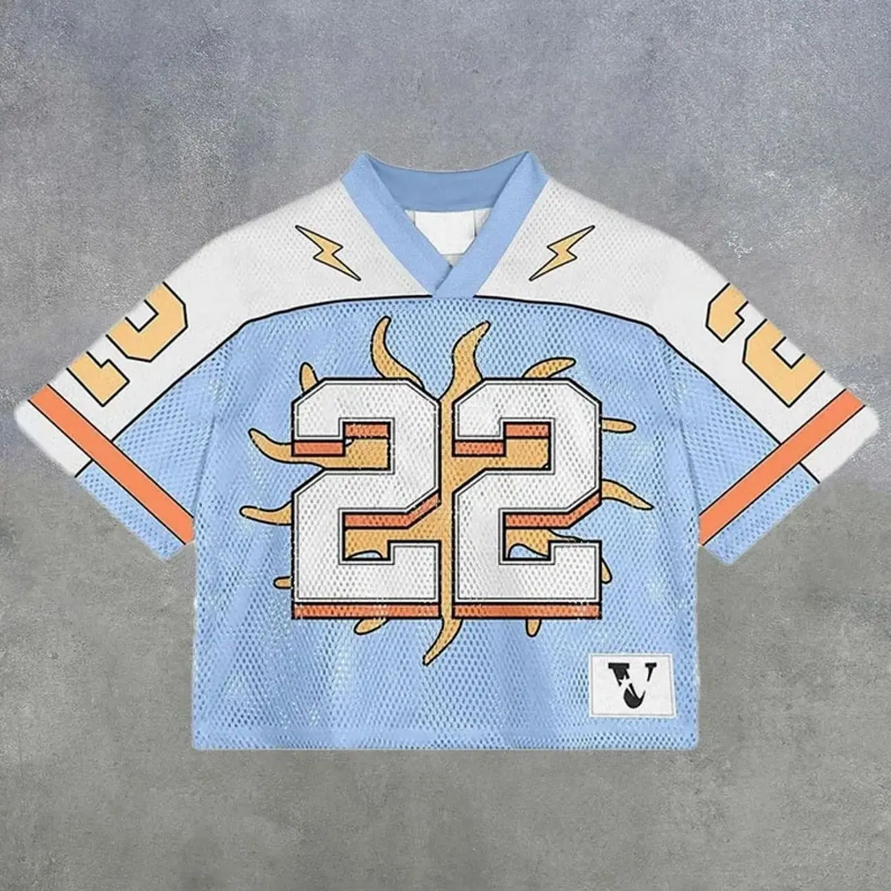 Mesh quick-drying No. 22 casual sports jersey 922