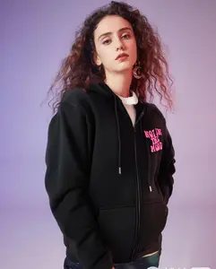 NOT IN THE MOOD Men’s & Women’s Casual Zip-Up Hoodies | Stylish Fashion Sweatshirts, Cardigans, and Jackets for Everyday Wea Menswear Tops Black Womenswear Long Sleeve Comfort