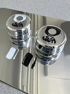 SIiSA Black and White Soft Art Gel Nail Set (ICON Set) | One-Coat High Pigment Color | HEMA & TPO Free | Nail Art Essential | Mellow Edit