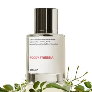 Woody Freesia, Dossier, Women Perfume, Eau de Parfum, 50ml, Freesia, Blackcurrant, Strawberry, Rose, Jasmine, Peach, Vanilla