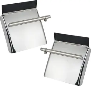 Quarter Fender 24"x24" For Semi Truck Stainless Steel Freightliner Volvo VNL Set (1 pair) Quarter Fender 24"x24" For Semi Truck Stainless Steel Freightliner Volvo VNL Set (1 pair)