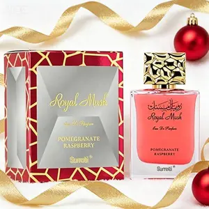 Royal Musk Pomegranate Raspberry EDP | Long-Lasting Fruity Musk Perfume for Her huk