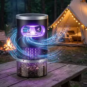 Electric Bug Zapper Mosquito Trap Indoor USB Rechargeable Insect Catcher for Home, 365nm UV, Killer for Mosquitos Fruit Flies Gnats Moths Bedroom Living Room Kitchen, Safe No Chemicals Home Flying Insect Traps, Ideal Father's Day Gift