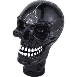 Cool Skull Shift Knob for Automatic or Manual Motor Vehicles Black