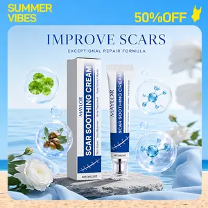 MAYLOR Advanced Silicone Scar Repair Gel, Scar Removal Cream for Face & Body, Fades Old & New Scars, Surgical & Keloid Scar Care, Smooth Skin Daily Skincare for Men & Women, 30g