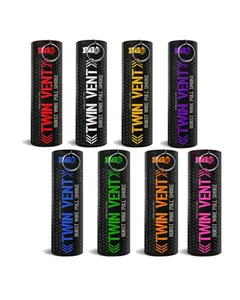 Enola Gaye WP40 8 Pack of Single Vent Smoke Bomb Grenade - 90 Second Smoke Effect - Easy to Operate - Includes Green Yellow Orange Blue Red Pink White Purple