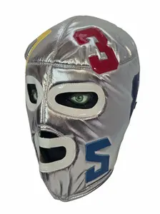 Mathematician Wrestling Mask Adult Size Authentic Look for Wrestling Events and Themed Gatherings