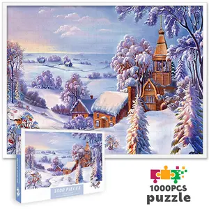 High-Definition Puzzle | 1000-Piece Stress-Relief Puzzle | Fun Family Activity · Educational & Relaxing