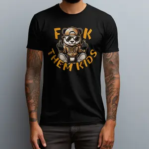 FK THEM KIDS T-Shirt Shortsleeve Casual