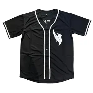 Illenium Electric Family Men's Baseball Jersey Sporty Baseball Stitch Mens Black White Jersey