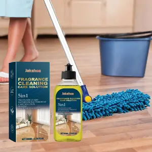 Floor Cleaner, Hard Floor Cleaner, Home Floor Tile Care Clean Shine Stain Removal Scented Cleaning Liquid, Household Flooring Maintenance Solution
